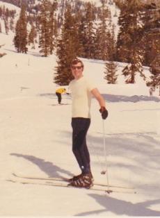 Chuck Skiing at Squaw Valley