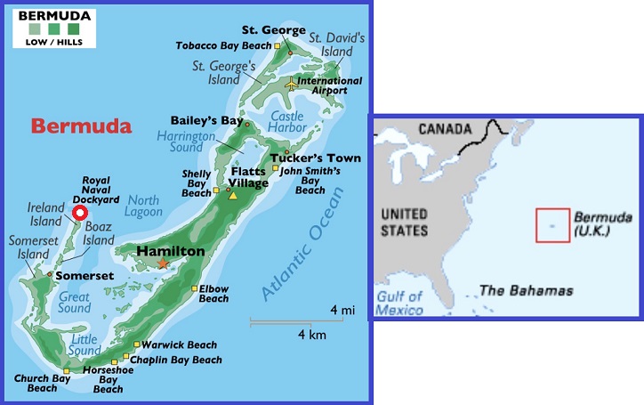Bermuda Map