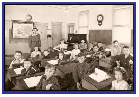 Chuck - One Class Room - 1946    