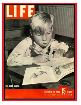 Chuck - Cover of Life Magazine - 1946    