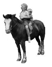  Sis and Chuck on Pony