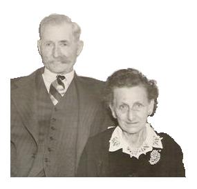 Grandparents John J. & Rena Buntjer - 1951 - 50th Anniversary 