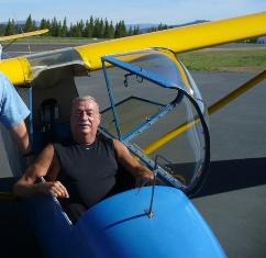 Glider Ride over Lake Tahoe