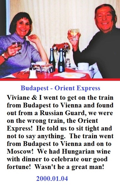 Chuck - Viviane - Orient Express