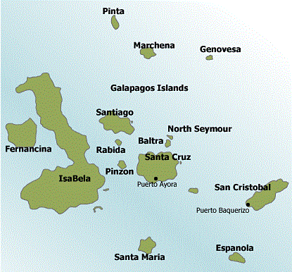 Galapagos Map