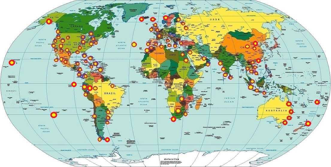 Map of World Travels