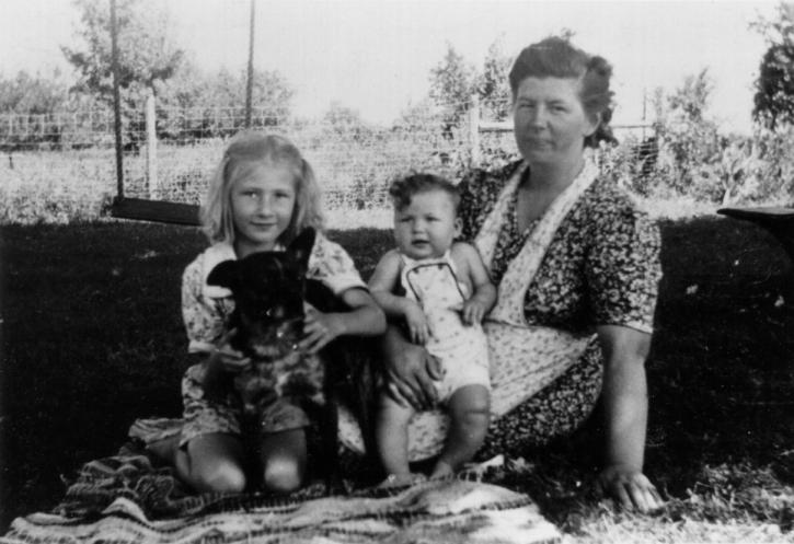 Baby Chuck in 1940 - Only known Picture!