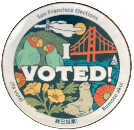 Voting Sticker