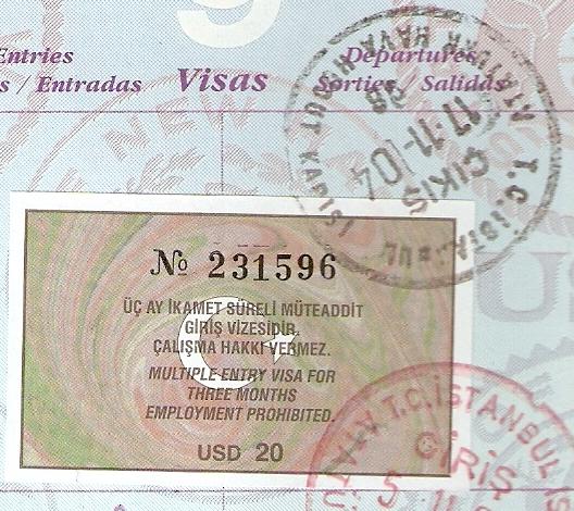  Turkey Visa 